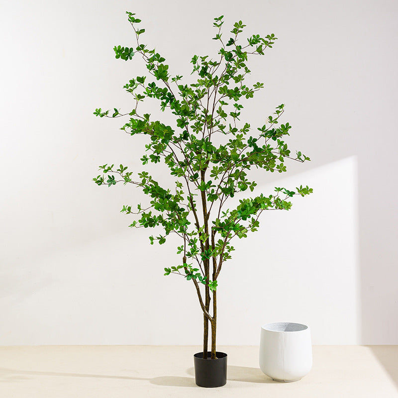 Simulated Bell Tree Plant Potted Indoor Home Floor Decoration