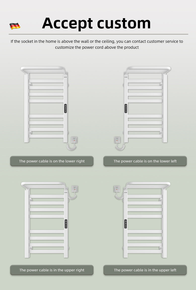 R395 Smart Electric Towel Rack