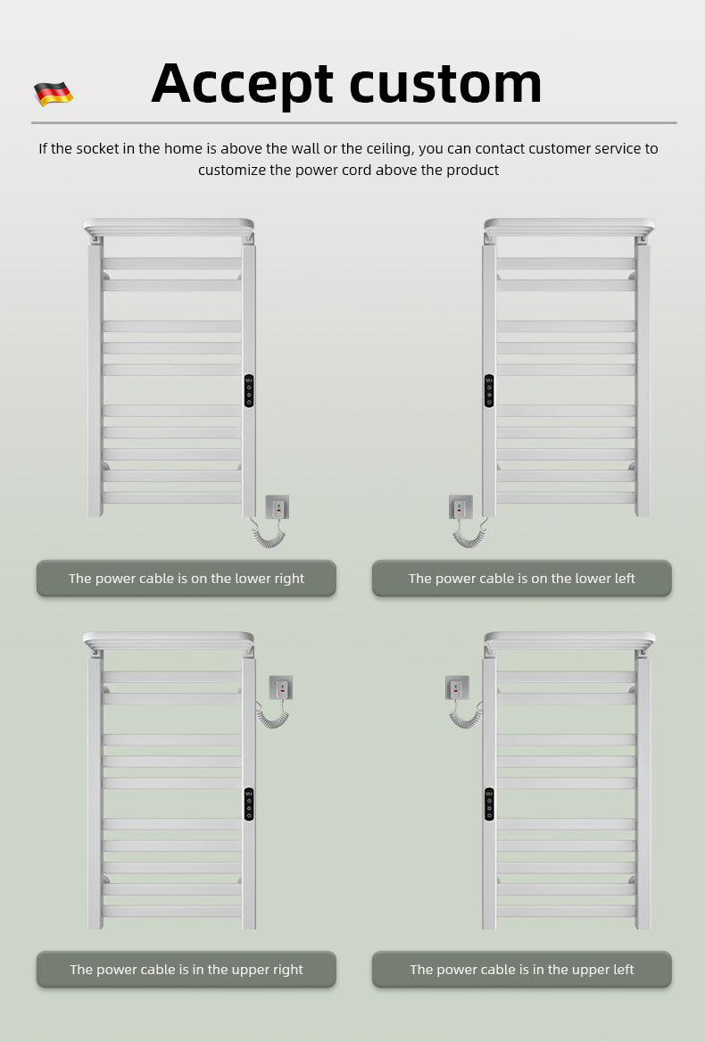 R396 Smart Electric Towel Rack