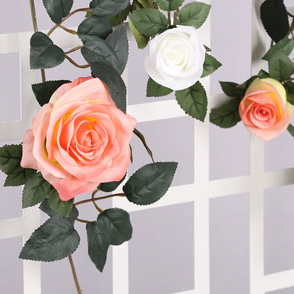Simulated Rose Vine Wedding Decoration
