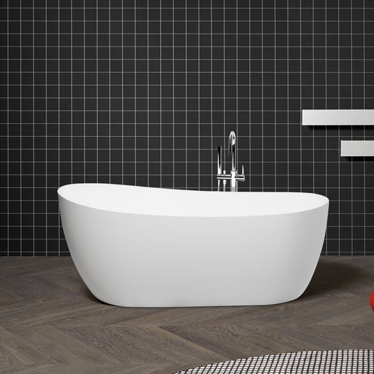 Asymmetric Wave Solid Surface Bathtub 828