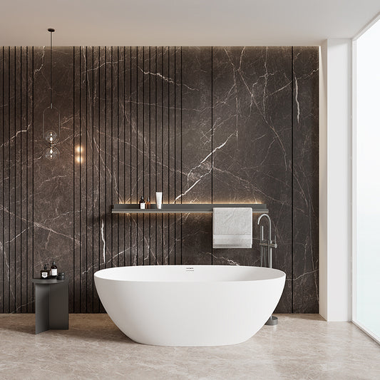 Curved Freestanding Solid Bathtub 845