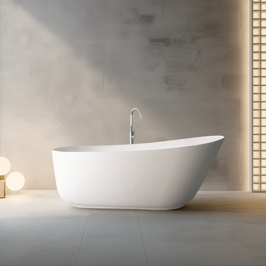 Irregular Slant Top Freestanding Solid Tub 867