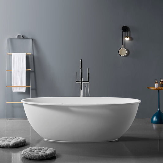 Oval Freestanding Solid Surface Tub 868