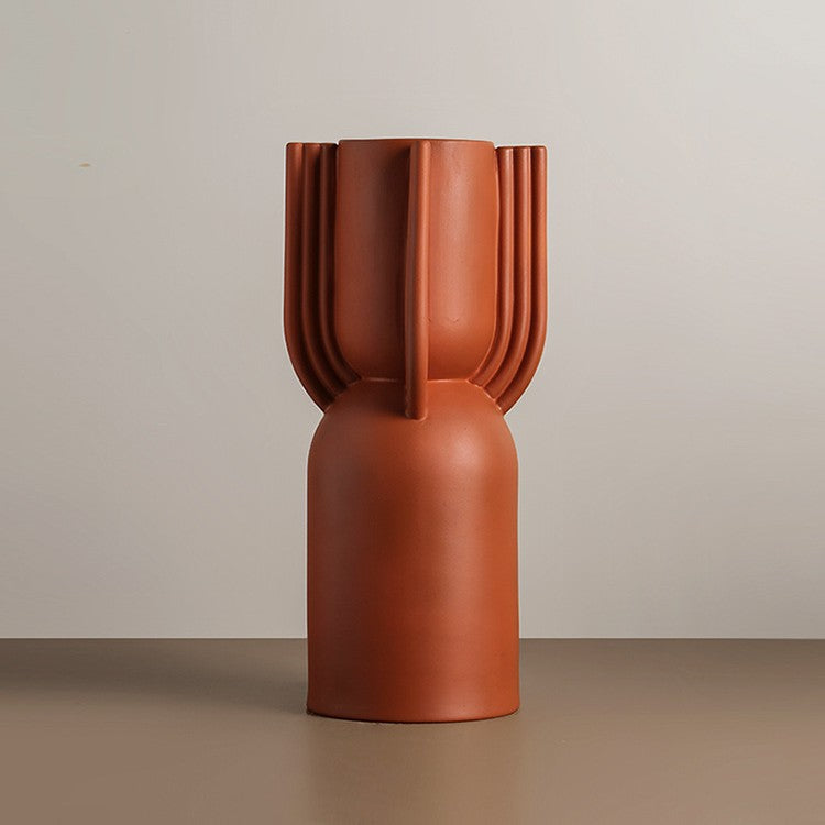 Morandi Ear Art Ceramic Vase