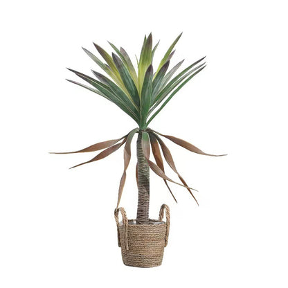 Simulated Green Plant Agave Plant Floor Bonsai