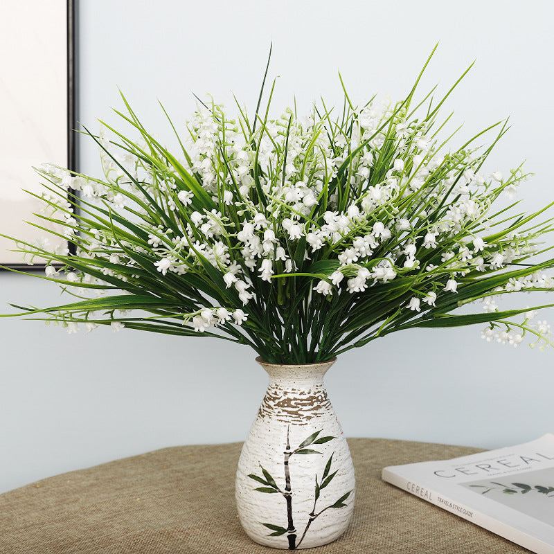 Simulated Bell Orchid Living Room Home Decoration Flowers