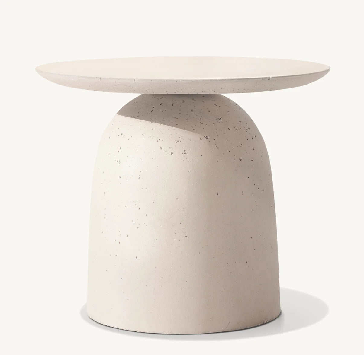 Concrete Round Side Table