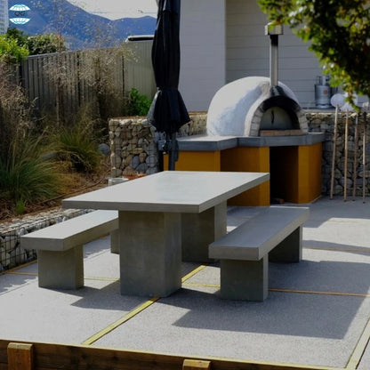 Modern Cement Fiber Tea Table for Home Patio