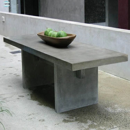 Modern Cement Fiber Tea Table for Home Patio