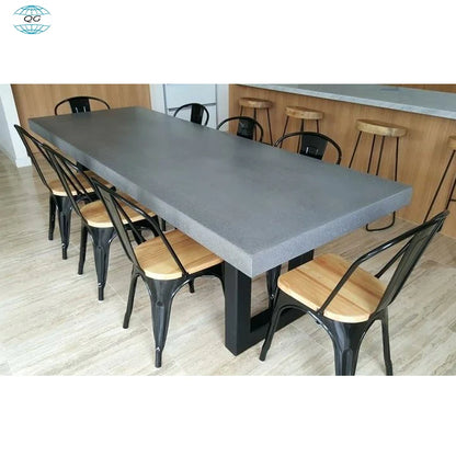 Modern Cement Fiber Tea Table for Home Patio