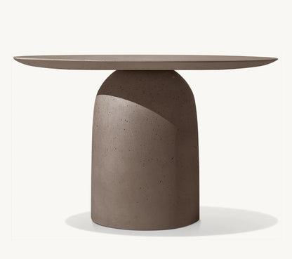 Concrete Round Dining Table