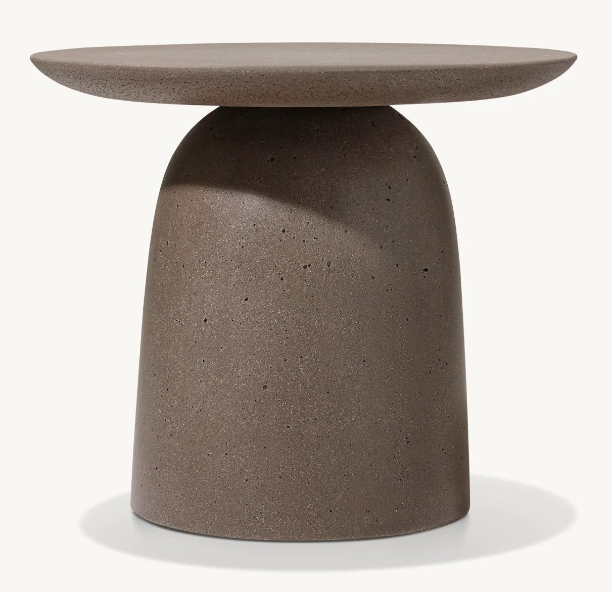 Concrete Round Side Table
