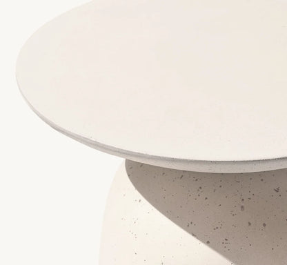 Concrete Round Side Table